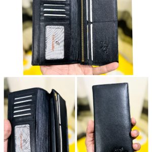 Black Long Wallet